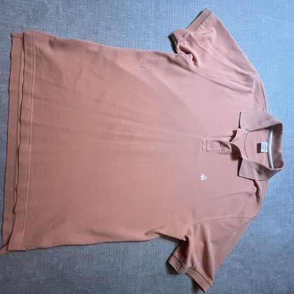 Brooks Brothers Other - Brooks Brothers Performance Polo Shirt Men’s Medium Sherbert Orange 100% Cotton